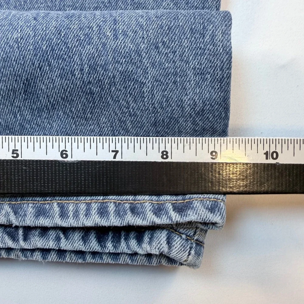 Levi's 501 Original Fit Jeans Men's 36x29 Button Fly Light Wash Denim Y2K 2003